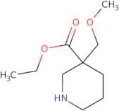 Ethyl 3-(methoxymethyl)piperidine-3-carboxylate