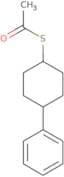 1-[(4-Phenylcyclohexyl)sulfanyl]ethan-1-one