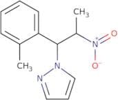 1-[1-(2-Methylphenyl)-2-nitropropyl]-1H-pyrazole
