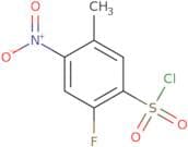 2-Fluoro-5-methyl-4-nitrobenzenesulphonyl chloride