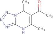 1-{5,7-Dimethyl-4H,7H-[1,2,3,4]tetrazolo[1,5-a]pyrimidin-6-yl}ethan-1-one