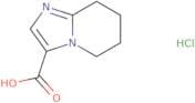 5H,6H,7H,8H-Imidazo[1,2-a]pyridine-3-carboxylic acid hydrochloride