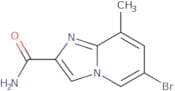 6-Bromo-8-methylimidazo[1,2-a]pyridine-2-carboxamide