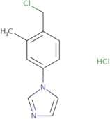 1-[4-(Chloromethyl)-3-methylphenyl]-1H-imidazole hydrochloride