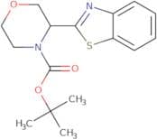 tert-Butyl 3-(1,3-benzothiazol-2-yl)morpholine-4-carboxylate