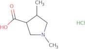 1,4-Dimethylpyrrolidine-3-carboxylic acid hydrochloride