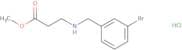 Methyl 3-{[(3-bromophenyl)methyl]amino}propanoate hydrochloride