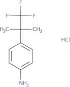 4-(1,1,1-Trifluoro-2-methylpropan-2-yl)aniline hydrochloride