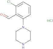 2-Chloro-6-(piperazin-1-yl)benzaldehyde hydrochloride
