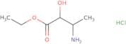 Ethyl 3-amino-2-hydroxybutanoate hydrochloride