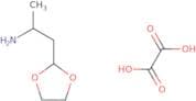 1-(1,3-Dioxolan-2-yl)propan-2-amine, oxalic acid
