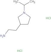 2-[1-(Propan-2-yl)pyrrolidin-3-yl]ethan-1-amine dihydrochloride