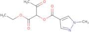 Ethyl 2-(1-methyl-1H-pyrazole-4-carbonyloxy)-3-oxobutanoate