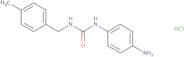 1-(4-Aminophenyl)-3-[(4-methylphenyl)methyl]urea hydrochloride