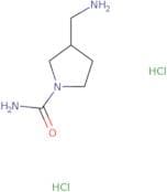 3-(Aminomethyl)pyrrolidine-1-carboxamide dihydrochloride