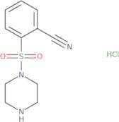 2-(Piperazine-1-sulfonyl)benzonitrile hydrochloride