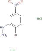 (2-Bromo-5-nitrophenyl)hydrazine dihydrochloride
