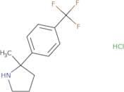 2-Methyl-2-[4-(trifluoromethyl)phenyl]pyrrolidine hydrochloride