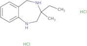 3-Ethyl-3-methyl-2,3,4,5-tetrahydro-1H-1,4-benzodiazepine dihydrochloride