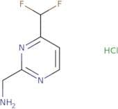 [4-(Difluoromethyl)pyrimidin-2-yl]methanamine hydrochloride