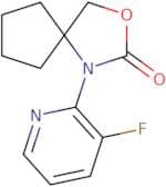 1-(3-Fluoropyridin-2-yl)-3-oxa-1-azaspiro[4.4]nonan-2-one