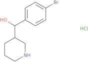 (4-Bromophenyl)(piperidin-3-yl)methanol hydrochloride