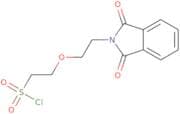 2-[2-(1,3-Dioxo-2,3-dihydro-1H-isoindol-2-yl)ethoxy]ethane-1-sulfonyl chloride