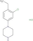 1-(3-Chloro-4-ethylphenyl)piperazine hydrochloride