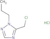 5-(Chloromethyl)-1-propyl-1H-1,2,4-triazole hydrochloride