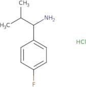 1-(4-Fluorophenyl)-2-methylpropan-1-amine hydrochloride