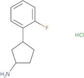 3-(2-Fluorophenyl)cyclopentan-1-amine hydrochloride