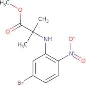 Methyl 2-[(5-bromo-2-nitrophenyl)amino]-2-methylpropanoate