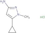 5-Cyclopropyl-1-methyl-1H-pyrazol-3-amine hydrochloride
