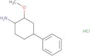 2-Methoxy-4-phenylcyclohexan-1-amine hydrochloride