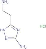5-(2-Aminoethyl)-1H-1,2,4-triazol-3-amine hydrochloride