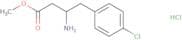 Methyl 3-amino-4-(4-chlorophenyl)butanoate hydrochloride