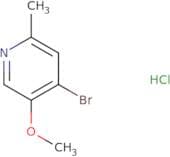 4-Bromo-5-methoxy-2-methylpyridine hydrochloride