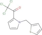 2,2,2-Trichloro-1-[1-(thiophen-2-ylmethyl)-1H-pyrrol-2-yl]ethan-1-one