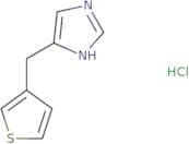 4-[(Thiophen-3-yl)methyl]-1H-imidazole hydrochloride