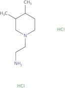 2-(3,4-Dimethylpiperidin-1-yl)ethan-1-amine dihydrochloride