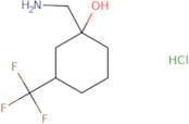 1-(Aminomethyl)-3-(trifluoromethyl)cyclohexan-1-ol hydrochloride