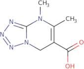 4,5-Dimethyl-4H,7H-[1,2,3,4]tetrazolo[1,5-a]pyrimidine-6-carboxylic acid
