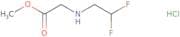 Methyl 2-[(2,2-difluoroethyl)amino]acetate hydrochloride