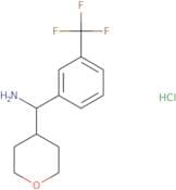 Oxan-4-yl[3-(trifluoromethyl)phenyl]methanamine hydrochloride