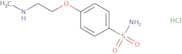 4-[2-(Methylamino)ethoxy]benzene-1-sulfonamide hydrochloride