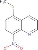 5-(Methylsulfanyl)-8-nitroquinoline