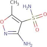 3-Amino-5-methyl-1,2-oxazole-4-sulfonamide