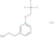 2-[3-(2,2,2-Trifluoroethoxy)phenyl]ethan-1-amine hydrochloride