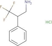 3,3,3-Trifluoro-2-phenylpropan-1-amine hydrochloride