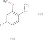 (4-Fluoro-2-methoxyphenyl)hydrazine dihydrochloride